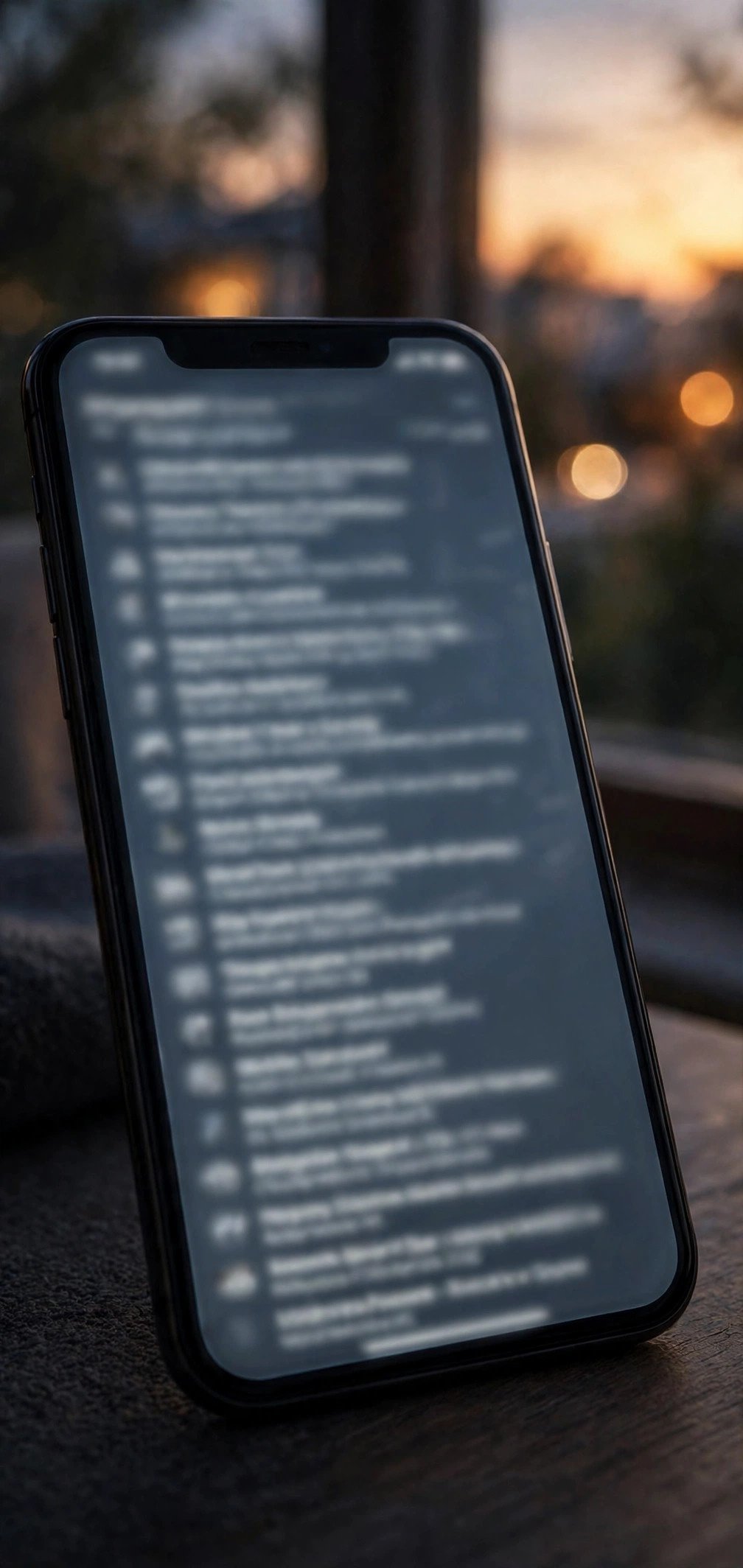 Smartphone with a long list of missed calls from 2282832274